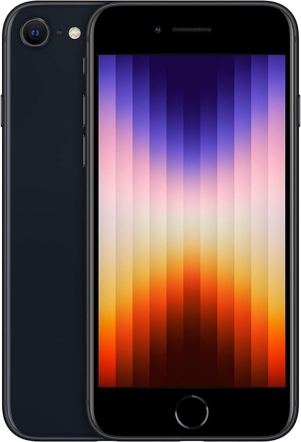 Apple iPhone SE (3rd Gen) 64GB (T-Mobile Locked) - Midnight