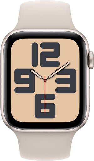 Apple Watch Series SE 2nd Gen 44mm Starlight Aluminum Case & Sport Band (Used)