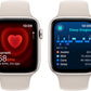 Apple Watch Series SE 2nd Gen 44mm Starlight Aluminum Case & Sport Band (Used)