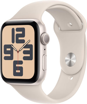 Apple Watch Series SE 2nd Gen 44mm Starlight Aluminum Case & Sport Band (Used)