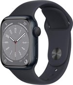 Apple Watch Series 8 (GPS) 41MM Midnight Aluminum Case Midnight Sport Band (Used) - Techable