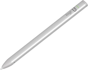 Logitech Crayon Digital Pencil for Select Apple iPad Tablets - USB C -  Mid Gray (Renewed)
