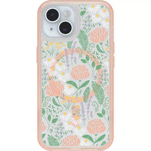 OtterBox SYMMETRY SERIES Case for Apple iPhone 15, 14, & 13 - Peachy Bloom (Certified Refurbished)