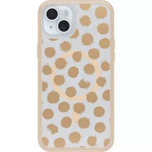 OtterBox SYMMETRY SERIES Clear Case for iPhone 15 Plus/14 Plus - Dotting Around (Certified Refurbished)