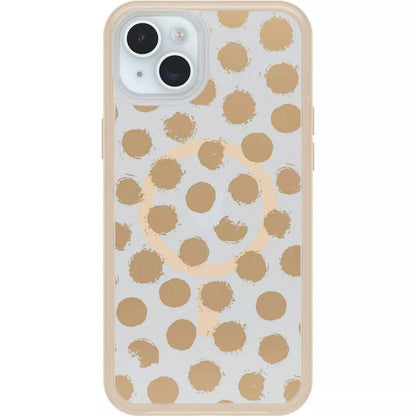 OtterBox SYMMETRY SERIES Clear Case for iPhone 15 Pro Max - Dotting Around (Certified Refurbished)