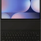 Samsung Galaxy Tab S10+/S9+/S9 FE+ Book Cover Keyboard Slim - Black (Refurbished)