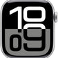 Apple Watch Series 10 (GPS + LTE) 42MM Silver Aluminum Case Denim Sport Band (Used)