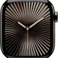 Apple Watch Series 10 (GPS+LTE) 42MM Slate Titanium Case Slate Milanese Loop (Renewed)