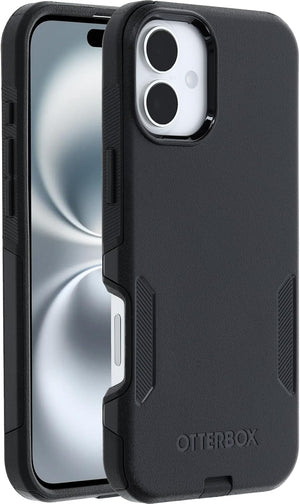 OtterBox COMMUTER SERIES Case for iPhone 16 Plus - Black (Certified Refurbished)