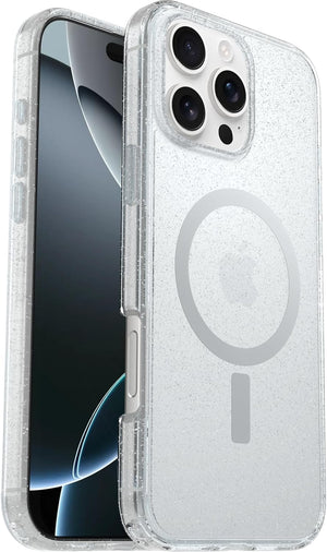 OtterBox SYMMETRY SERIES Clear Case for iPhone 16 Pro Max - Stardust (Clear) (Certified Refurbished)