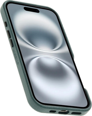 OtterBox SYMMETRY SERIES Cactus Leather  Case for iPhone 16 - Sagebrush (Green) (Certified Refurbished)