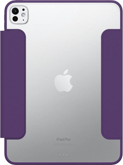 OtterBox SYMMETRY SERIES 360 Folio Case for iPad Pro 13" (M4) - Figment (Clear / Purple) (Renewed)