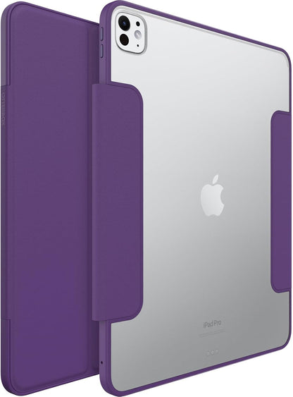 OtterBox SYMMETRY SERIES Folio Case for iPad Pro 11" (M2) - Figment (Clear / Purple) (Certified Refurbished)