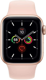 Apple Watch Series 4 (GPS + LTE) 44mm Gold Aluminum Case & Pink Sand Sport Band (Pre-Owned) - Techable