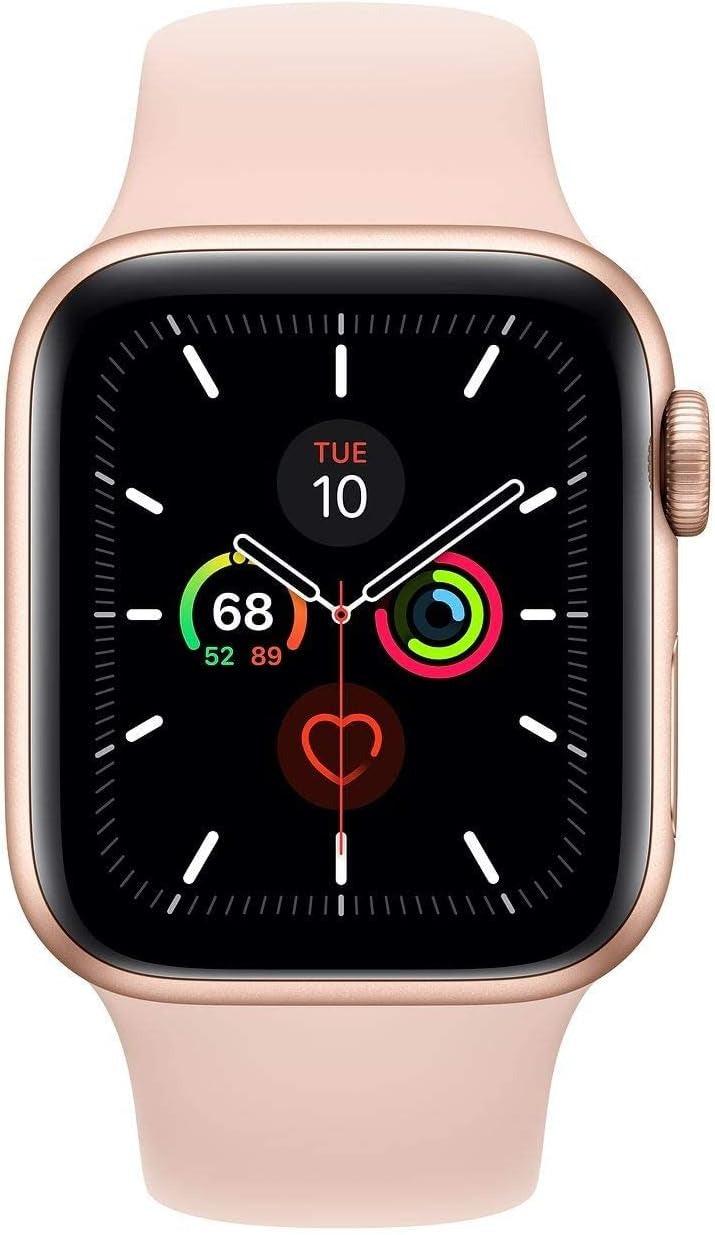 Apple Watch Series 4 (GPS + LTE) 44mm Gold Aluminum Case & Pink Sand Sport Band (Pre-Owned) - Techable