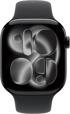 Apple Watch S11 (GPS + LTE) 46MM Natural Titanium Case Stone Gray Sport Band (Refurbished)