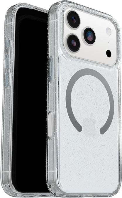 OtterBox SYMMETRY SERIES Clear Magsafe Case for iPhone 17 Pro - Stardust (Renewed)