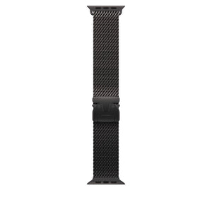Apple Watch Band Ultra - Titanium Milanese Loop (49mm) - Small - Black Titanium (Renewed)