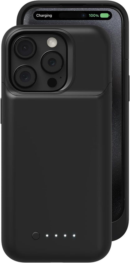 Mophie Juice Pack iPhone 15 Pro - Black (Renewed)