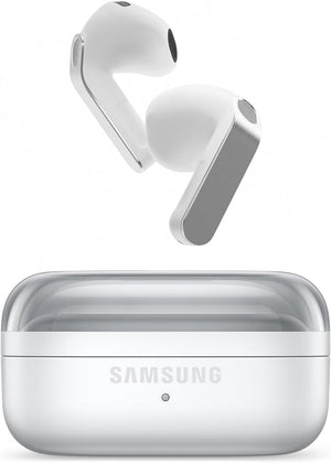 Samsung Galaxy Buds4 Wireless Earbud Headphones  - White (Renewed)