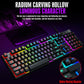 TF200 Gaming Keyboard & Mouse Combo Illuminated USB Wired 104‑Key