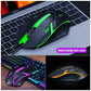 TF200 Gaming Keyboard & Mouse Combo Illuminated USB Wired 104‑Key