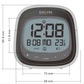 Touch Key Radio Controlled Clock