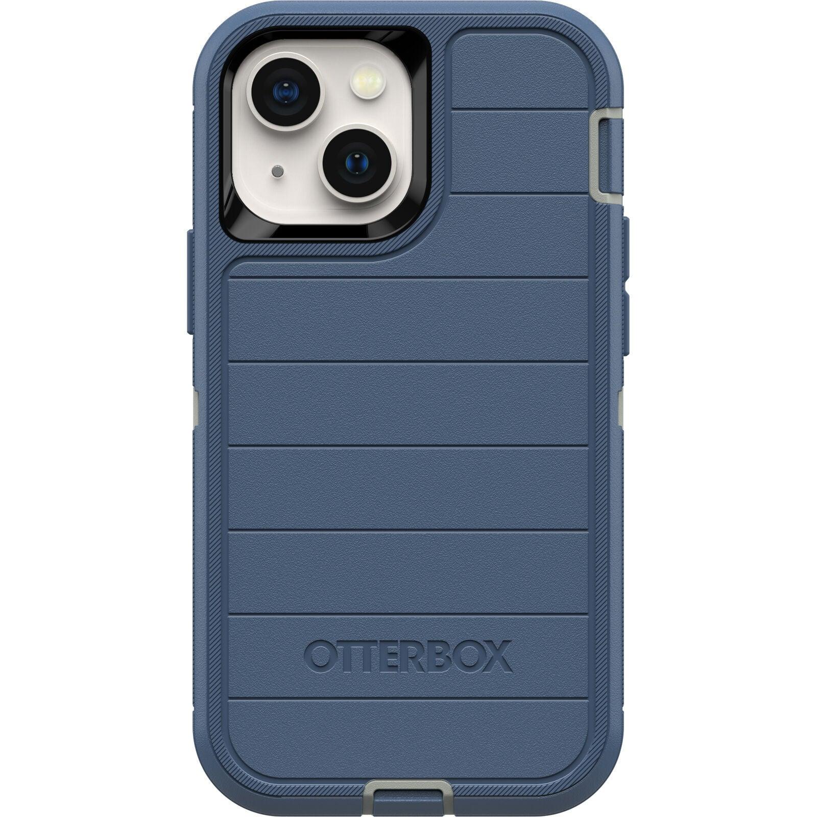 OtterBox DEFENDER SERIES Case & Holster for Apple iPhone 13 Mini - Blue (New) - Techable