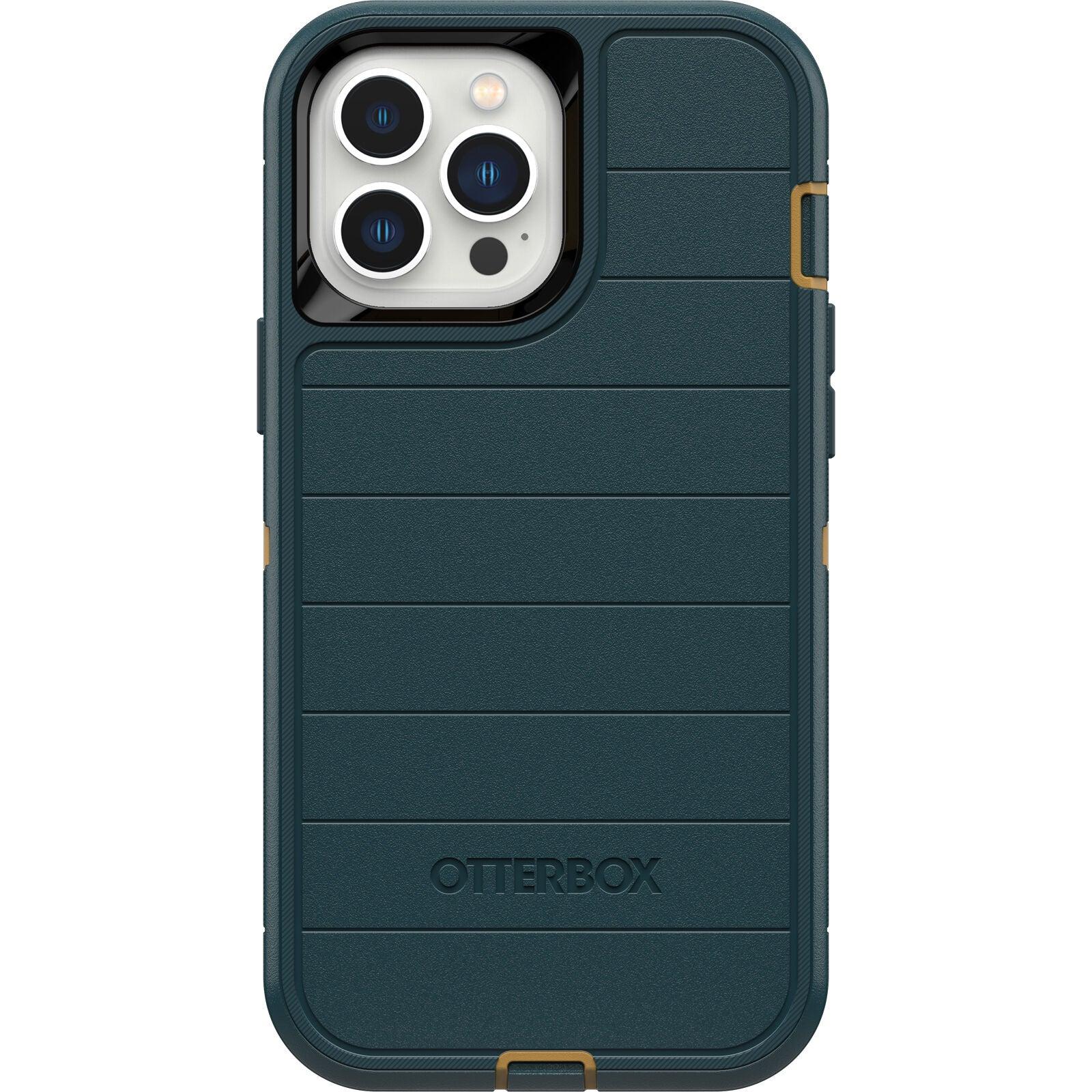 OtterBox DEFENDER SERIES Case & Holster for Apple iPhone 13 Pro Max - Hunter Green (New) - Techable