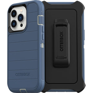 OtterBox DEFENDER PRO SERIES Case for Apple iPhone 13 Pro - Fort Blue (New) - Techable