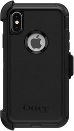 OtterBox DEFENDER SERIES Case for Apple iPhone X - Black (Certified Refurbished) - Techable