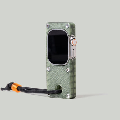 miniphone ultra (mpu) case for Apple Watch Ultra  - olive green