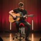 Performer Stealth Chair Series Studio Stool With Backrest