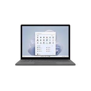 Microsoft Surface Laptop 5 Platinum 13.5″ Touchscreen Intel Evo i5‑1235U 8 GB RAM / 256 GB SSD