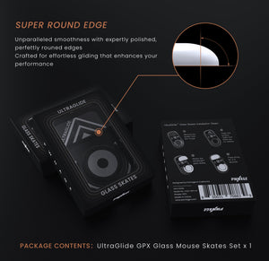 Ultraglide Glass Skates for Logitech G Pro X Superlight