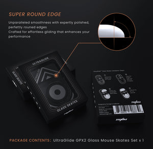 Ultraglide Glass Skates for Logitech G Pro X 2 Superlight 2 GPX2