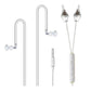 Anti-Radiation Air-Tube Headphones with Microphone