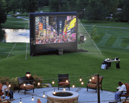 Elite Outdoor Movies 20' Home Outdoor Cinema System - Techable