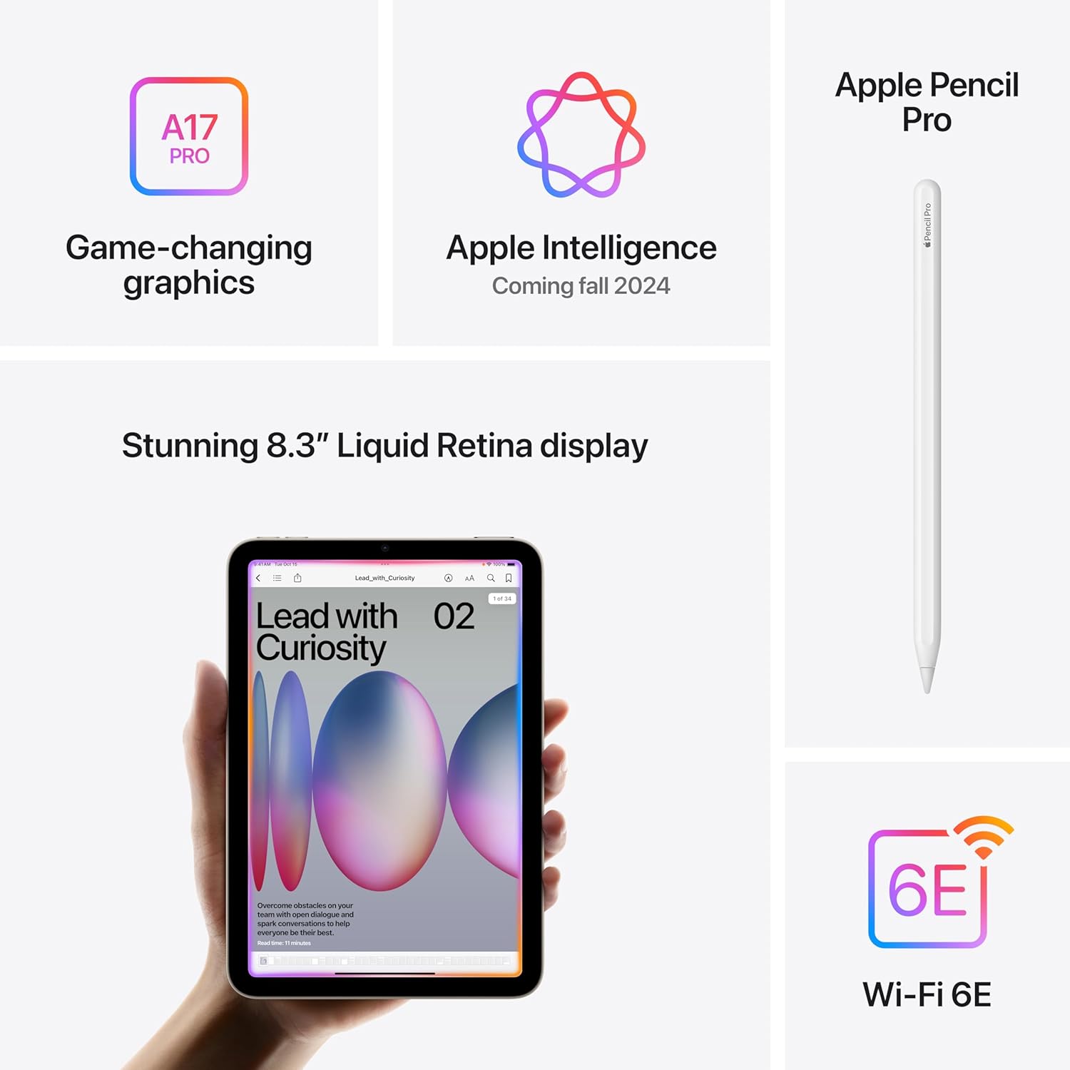 iPad mini (2024) 8.3-inch – A17 Pro | Techable