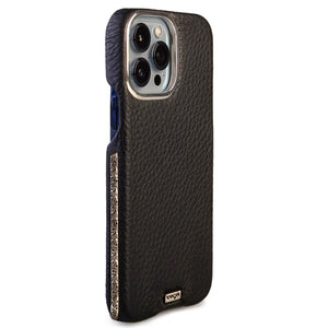 Silver Grip iPhone 14 Pro Max Leather Case