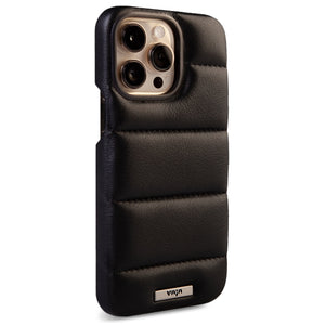 Puffer iPhone 14 Pro Max Leather Case