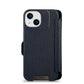 Wallet iPhone 14 leather case