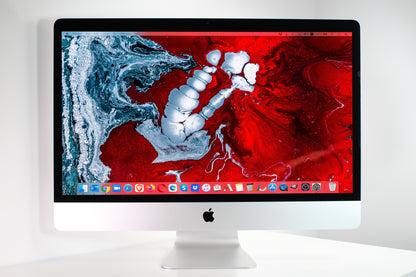 Apple 2019 iMac 5K 27-inch Desktop 3.7GHz i5 Customizable RAM & SSD Radeon Pro 580X