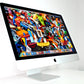 2020 iMac 27-inch i7 3.8GHz 8GB RAM 500GB SSD AMD Radeon Pro 5500XT Silver