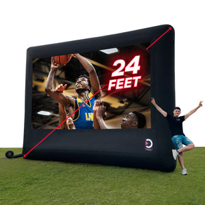 Elite Outdoor Movies 20' Nano Outdoor Cinema System