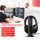 MH2001 Wireless Headphones 5-in-1 Functionality with FM Radio & TV Support On-Ear