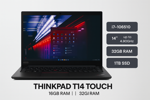 Lenovo ThinkPad T14 Touchscreen | 14" | Intel i7 | 32GB RAM | 1TB SSD