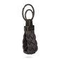 Trenzao leather key ring