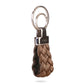 Trenzao leather key ring