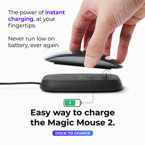 Ascrono® Magic Mouse 2 Charger